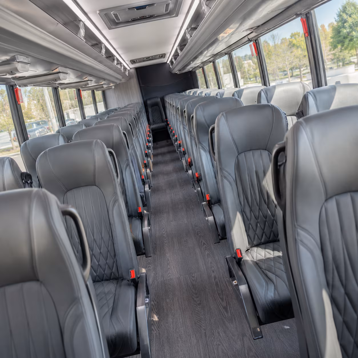 cleveland long distance transportation onboard seating